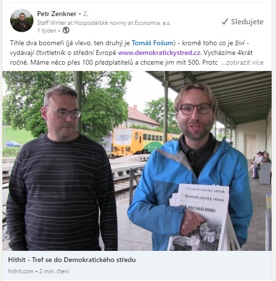 R_Bartonicek's tweet photo. Neznám tento projekt do detailu, ale na první přečtení mě zaujal. Pokud se s ním tedy seznámíte více a podpoříte ho, myslím, že uděláte dobrou věc. Díky. Odkaz na sbírku tady: https://t.co/1tPY4i9QOu
A tady odkaz na web: https://t.co/5MEUvpfVZN https://t.co/hzDRmog6DH