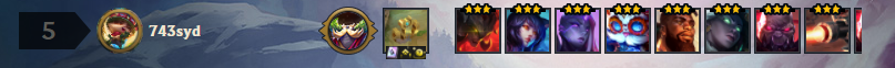 TFT_Dave's tweet photo. yeah, this is pretty normal @Mortdog on 4-5 or something he hit all 3 star on the same preround lvl 7 https://t.co/sCWQ4ZHt6S