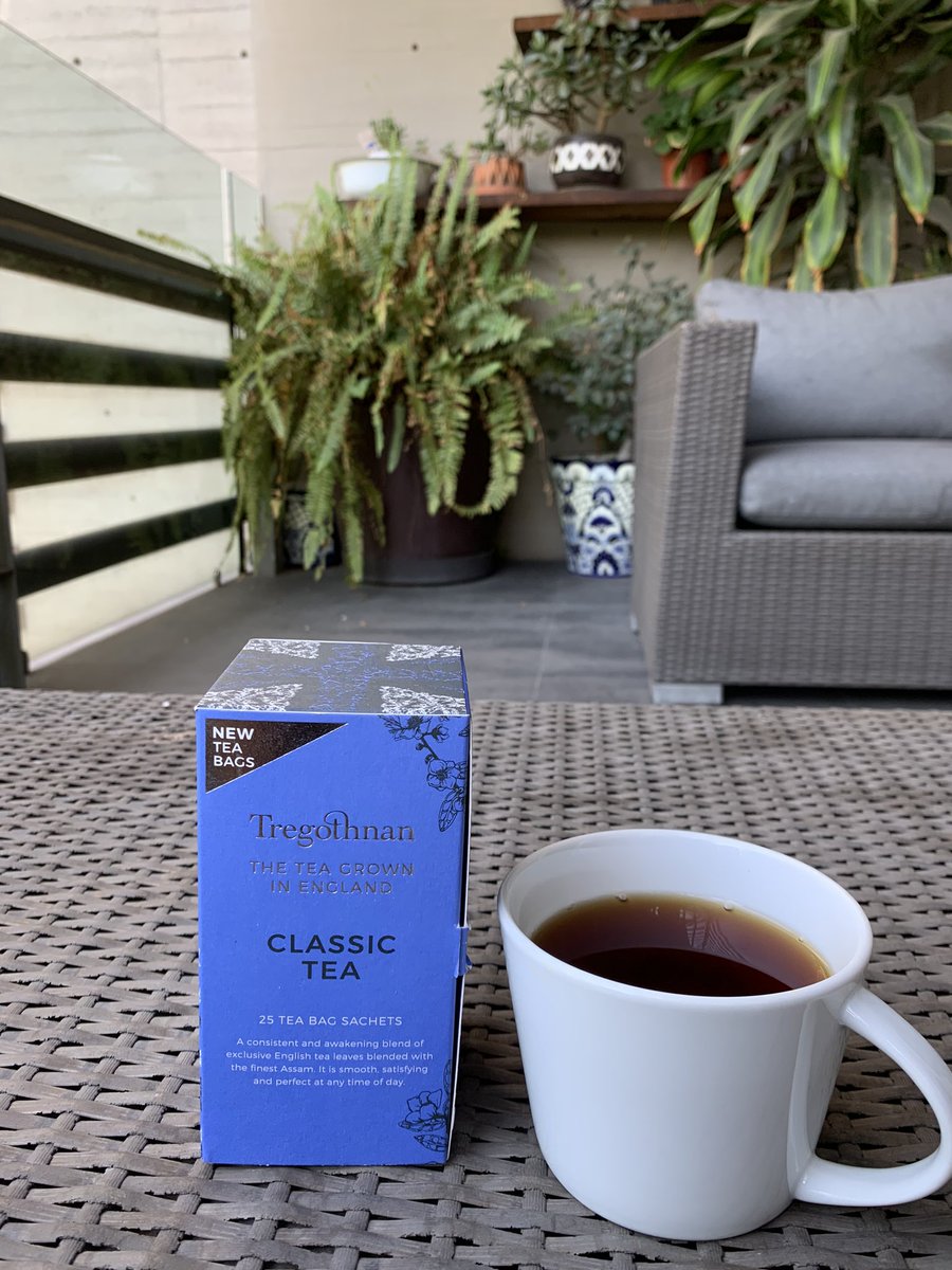 Sunday morning treat of a rich black tea. Not an unusual start to the day in our household other than this one from <a href="/Tregothnan/">Tregothnan</a> was grown in England.  <a href="/BritSocMexico/">BritishSocietyMexico</a> <a href="/AmyClemitshaw/">Amy Clemitshaw</a> <a href="/UKinMexico/">UK in Mexico🇬🇧🇲🇽</a> did you know there is tea that is grown in #england ?