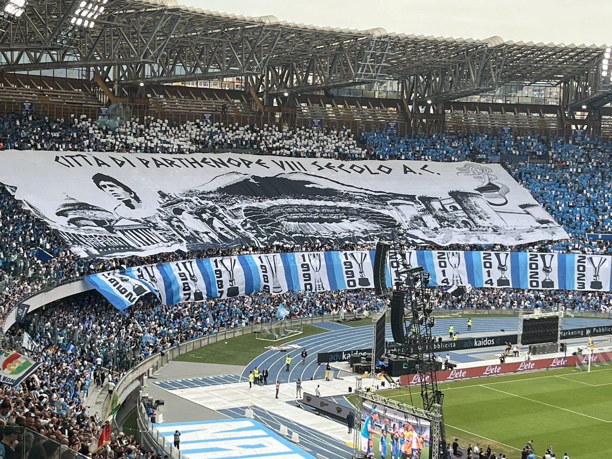 🇮🇹🇮🇹🇮🇹 #Napoli, 4 giugno 2023, stadio Maradona 🏟️ #NapoliCampione #NAPOLISCUDETTO #NapoliSampdoria #SerieA