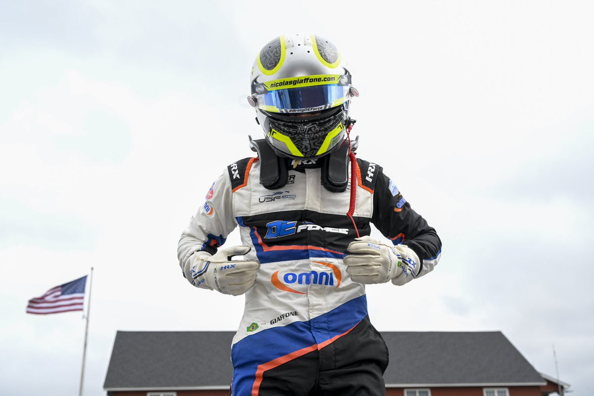 USFProChamps's tweet photo. 30 minutes out from Race 3 of the Cooper Tires @VIRNow Grand Prix 💪

So far, Nicolas Giaffone has rolled through the weekend with two wins -- and he'll be starting R3 from pole.

Can he sweep his second straight event? 👀

📺: https://t.co/MLcKCz1m1K

#USFPro | #TeamCooperTire https://t.co/36k18ttXNo