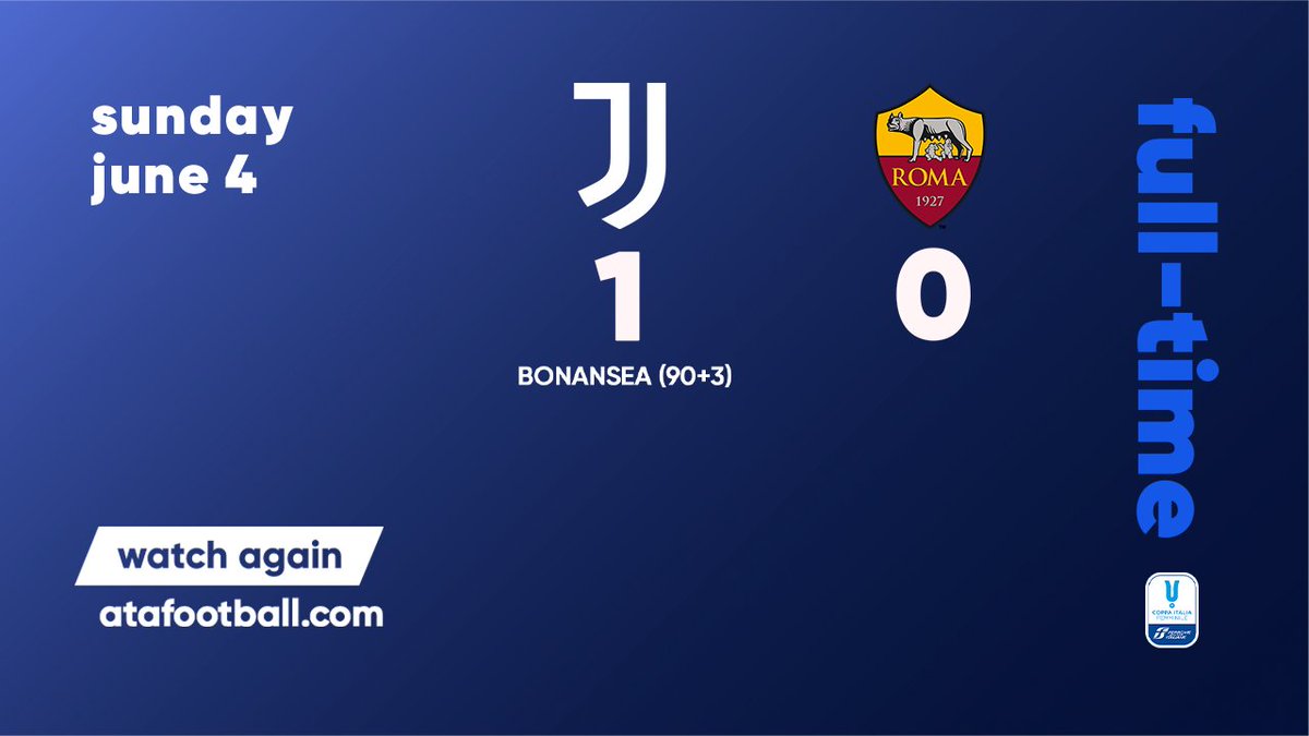 DAZNWFootball's tweet photo. The Bianconere win the cup!
#WatchWithAta #CoppaItaliaFemmini #ataFREE https://t.co/xozRFLnlQL