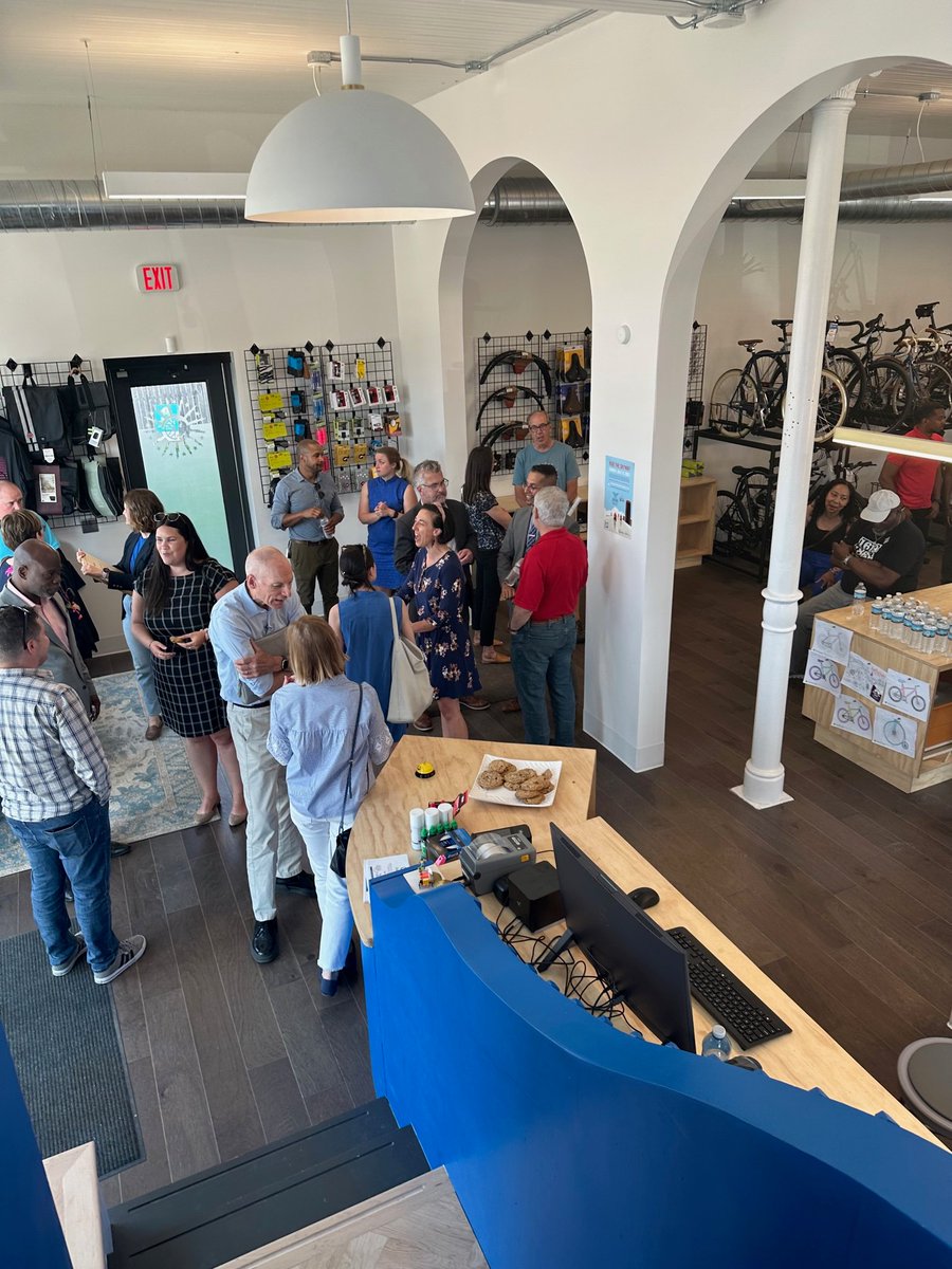 Congrats to <a href="/GOBuffalo/">GObike Buffalo</a> on their new headquarters at 313 Broadway!

GObike has changed the way we view our shared roadways, and this new facility will allow them to expand their services and amp up their advocacy.