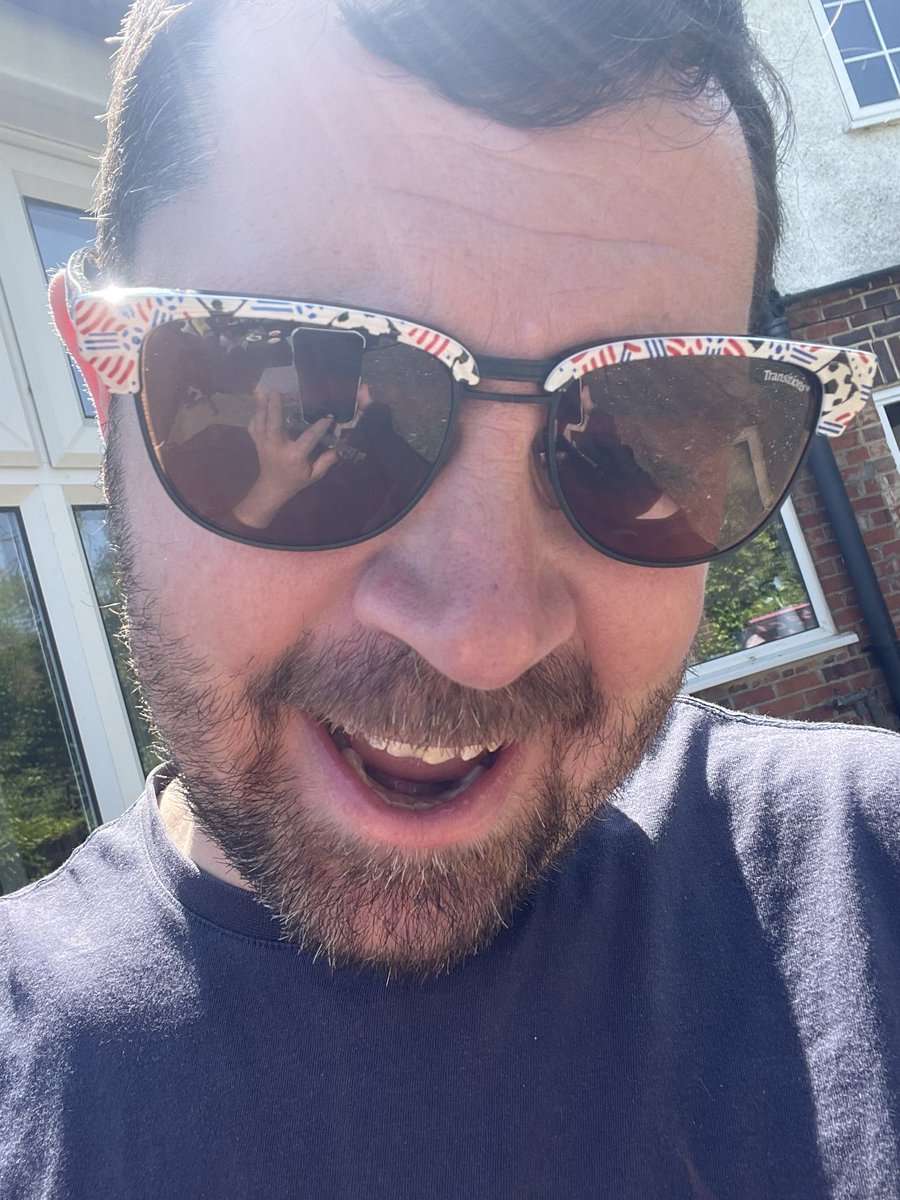 Birthday treats in the sun, rocking my official USA 94 shades. #Keepit90s