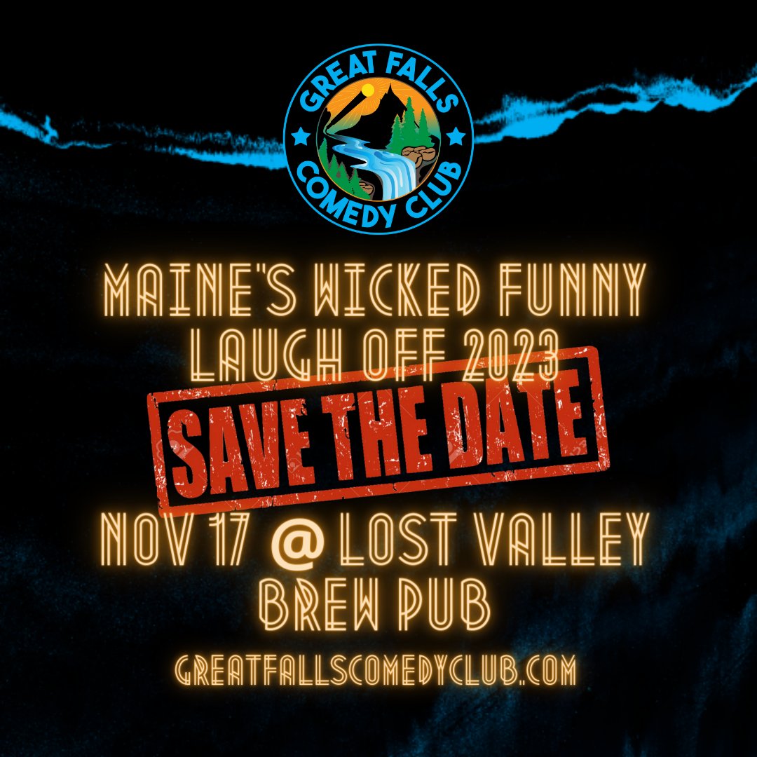 Maine's Wicked Funny Laugh Off is back, Friday November 17 at Lost Valley Brew Pub.
eventbrite.com/e/maines-wicke…
Thanks to our Prize Sponsor, Auburn Savings Bank
#comedy #standupcomedy #craftbeer #nightout #comedyclub #laughs #makelaughterapriority #contest #competition #auburnmaine