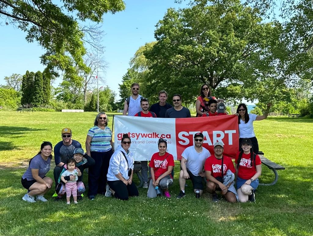 VerduLab's tweet photo. Beautiful day for the #gutsywalk in Hamilton! There's still time to donate to support Crohn's and Colitis Canada @getgutsycanada @GutsyWalk @getgutsyhamiltn https://t.co/Y11D20gGUH