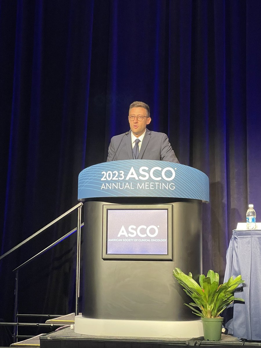 Happening now. @BenMironMD @FCUroOnc @FoxChaseCancer educating us about real world data and relevance to #RCC #ASCO2023