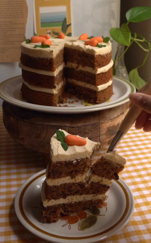 Carrot cake made by sweet_essence_