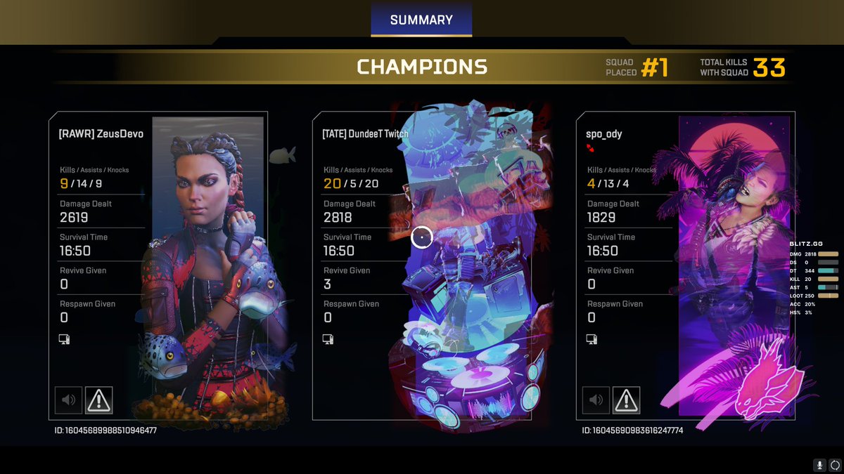 love getting +200 LP for these games @ZeusDevo @PlayApex