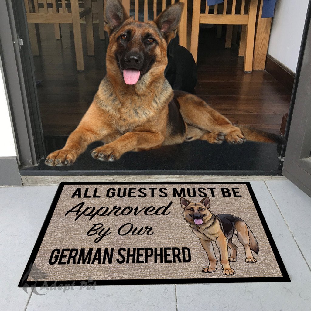 New release!     
Doormat.   
Shop Now :-adeptpet.com/products/doorm…

#GermanShepherd #gsd #doge #puppy #adventuresofduke #dogsoftwitter