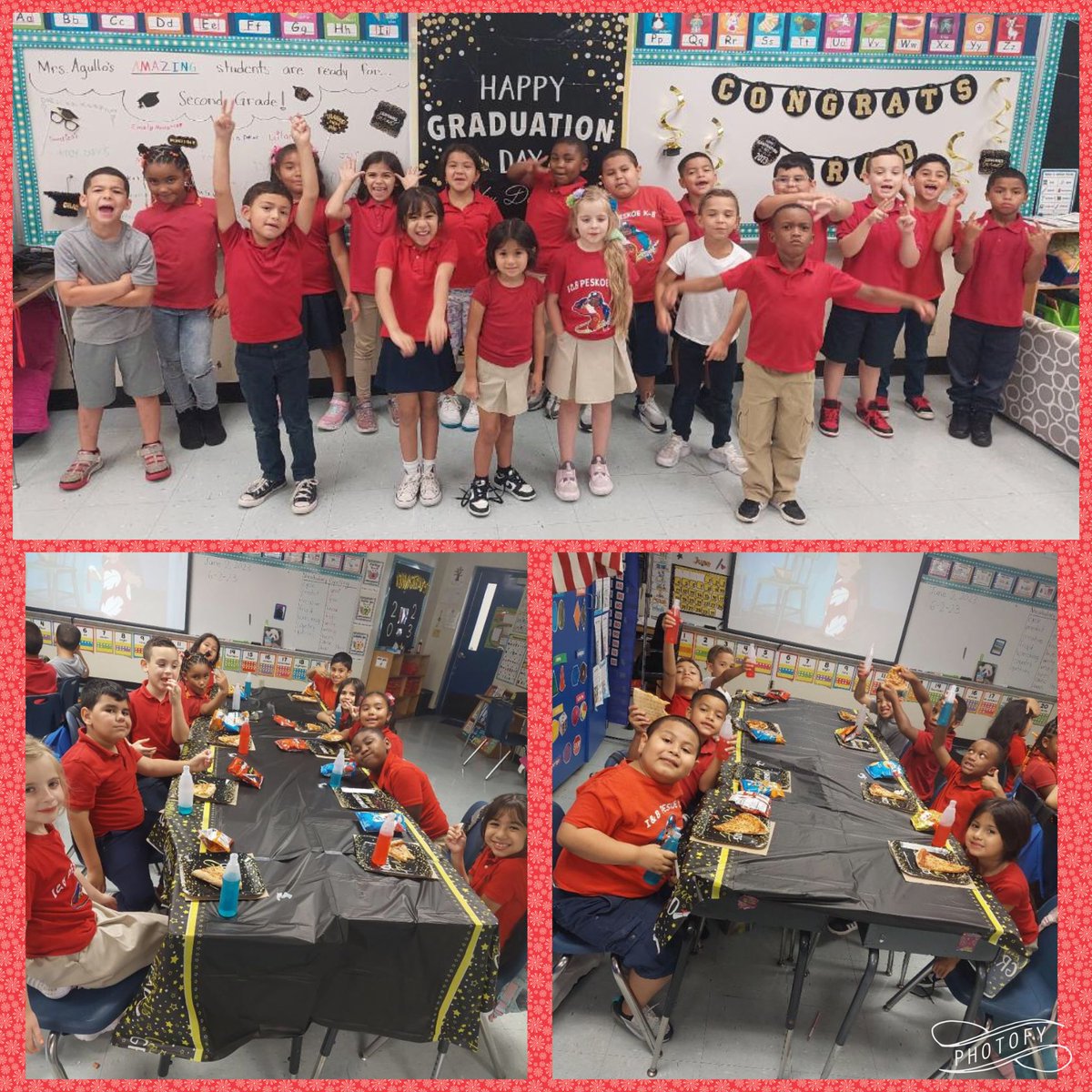 It’s a wrap for these first grade students celebrating and ready for second grade! #peskoek-8 #bearnation🐻 #peskoepride❤️ #Aschool #wherethemagichappens✨ @mdcpssouth @miamischools