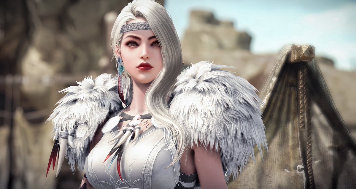 Tyger_LostArk's tweet photo. After Myun Hidaka's death, Dawnte stayed and joined the Tarunians. Now, driven by a desire to help, she leads the tribe to find Starsgarde, their believed paradise.

They now call her Myun.

@lostinarkesia @playlostark 
#mydemonbabes #demon #LostArk  #ロストアーク #로스트아크 https://t.co/OZfNVF2088