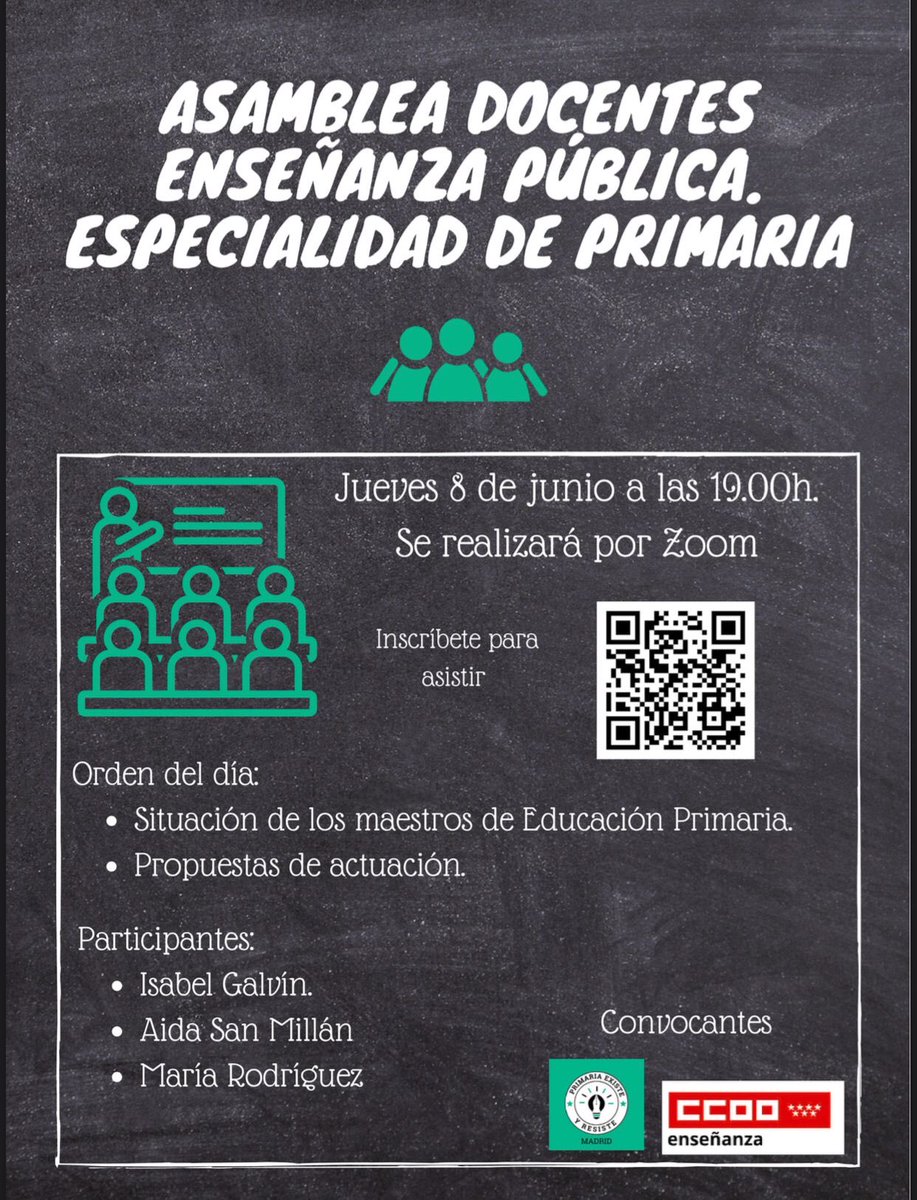Primaria Existe Madrid tweet media