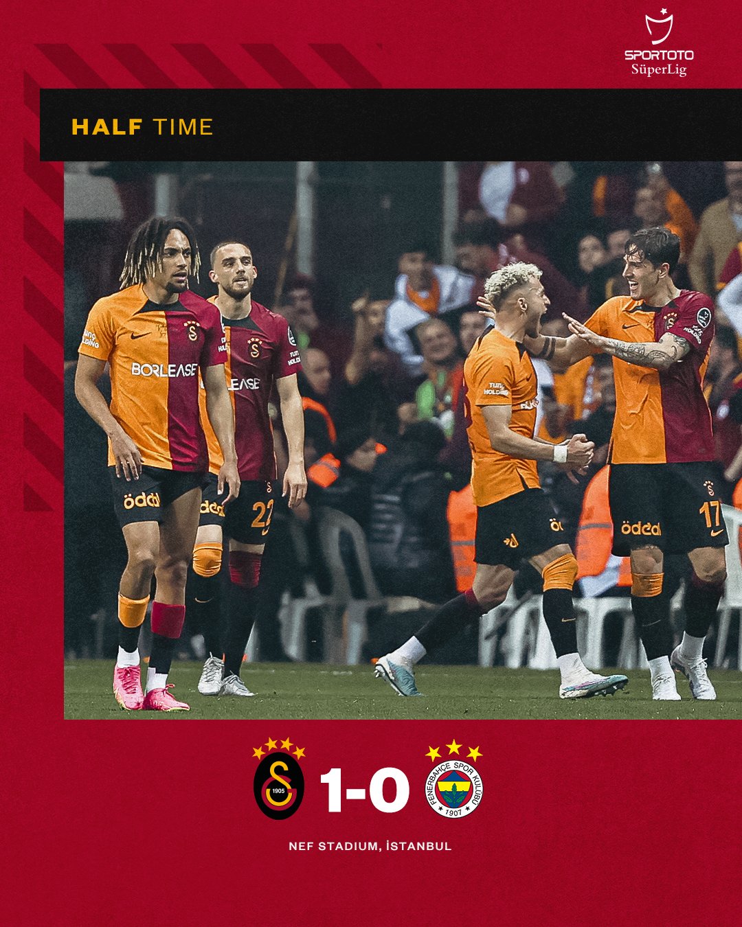 Galatasaray EN on X: Good first half 👍 #GSvFB
