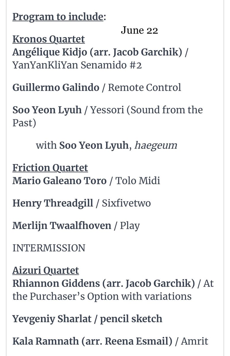 #guillermogalindo
<a href="/kronos_quartet/">KronosQuartet</a> 
@sfjazz 
Tickets:
sfjazz.org/tickets/produc…
#newmusic 
#soundart
#immersiveexperience