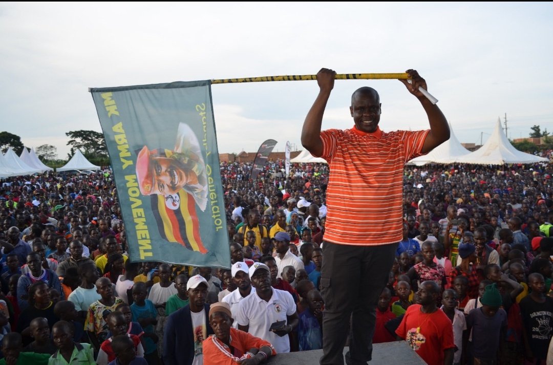 MarachaMK2026's tweet photo. The beautiful p'ple of Kayunga have shown their love to Gen @mkainerugaba by turning up in big numbers. Thank you, Hon. Mawanda, @BalaamAteenyiDr &amp; the entire MK Army team for the wonderful organisation. No one will survive MK 2026 tsunami! @AndrewMwenda @DaudiKabanda @MKatungi https://t.co/NhbeerY0wM