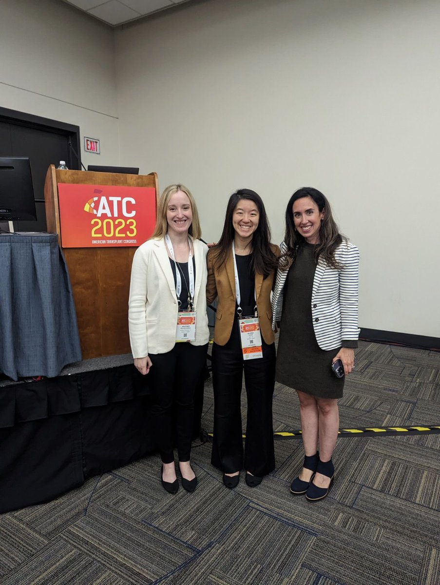 Psychosocial and Ethics COP (PSECOP) - AST (@ast_psecop) on Twitter photo Fabulous IMPACT session this morning in social support in organ transplant! @DrCNonterah <a href="/KerenLadin/">Dr. Keren Ladin</a> <a href="/bruschwein/">Heather Bruschwein</a>
#ATC2023SanDiego Fabulous IMPACT session this morning in social support in organ transplant! @DrCNonterah <a href="/KerenLadin/">Dr. Keren Ladin</a> <a href="/bruschwein/">Heather Bruschwein</a>
#ATC2023SanDiego