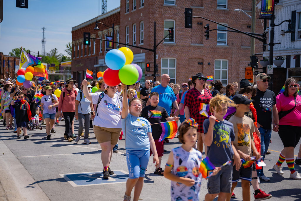 What a truly memorable day marching shoulder-to-shoulder with Greater Napanee Pride. Together, we celebrated and stood as a united front for love, acceptance, and diversity.