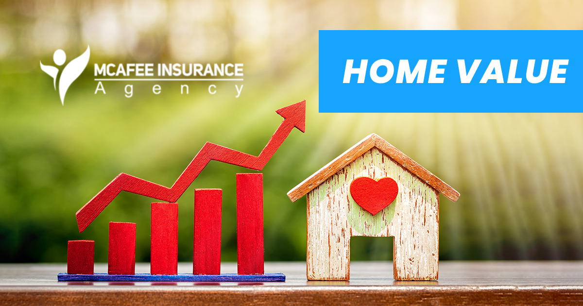 Call us for assistance if your home value has gone up. You may need to increase your coverage.

#homeownersinsurance #homeinsurance