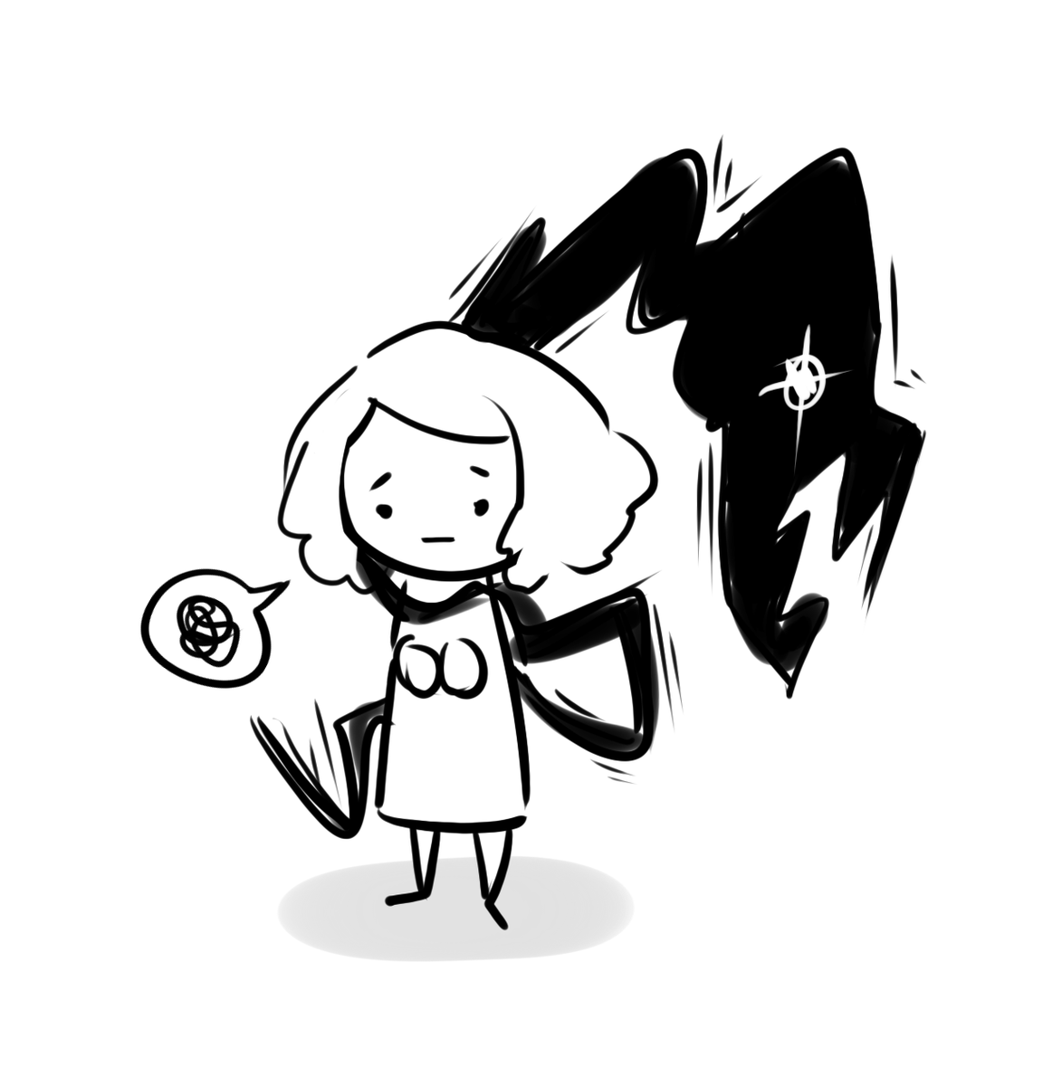 SmallCarons's tweet image. Tangled around me and I can't break free