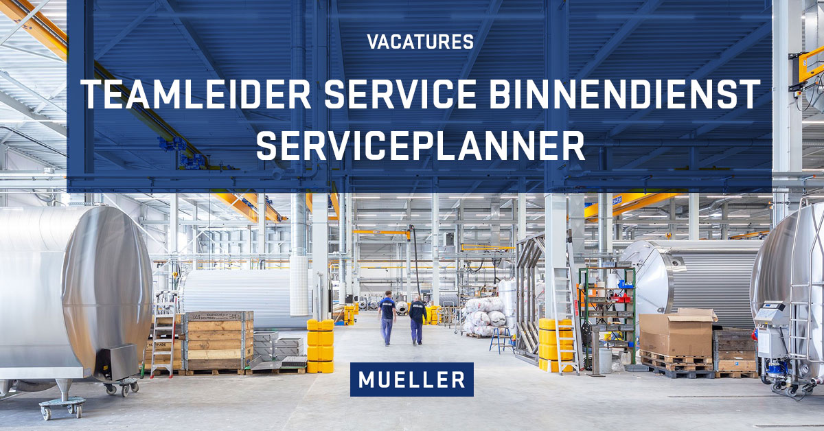 Mueller heeft de volgende vacatures:
👉TEAMLEIDER SERVICE BINNENDIENST
paulmueller.cc/45ATo10
👉SERVICEPLANNER
paulmueller.cc/43DhiHp
Ben jij de geschikte persoon voor een van deze functies?
Bel, mail of of kom vrijblijvend kennismaken. ☕
#Groenlo #Vacature #Mueller