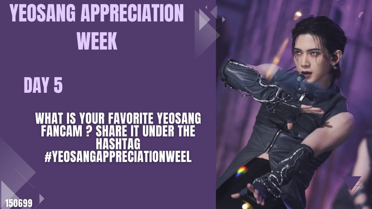 YEOSANG APPRECIATION WEEK

DAY 5:  Share with us your favourite yeosang fancam❤️‍🔥

Don’t forget to use the hashtag. 

#YeosangAppreciationWeek
