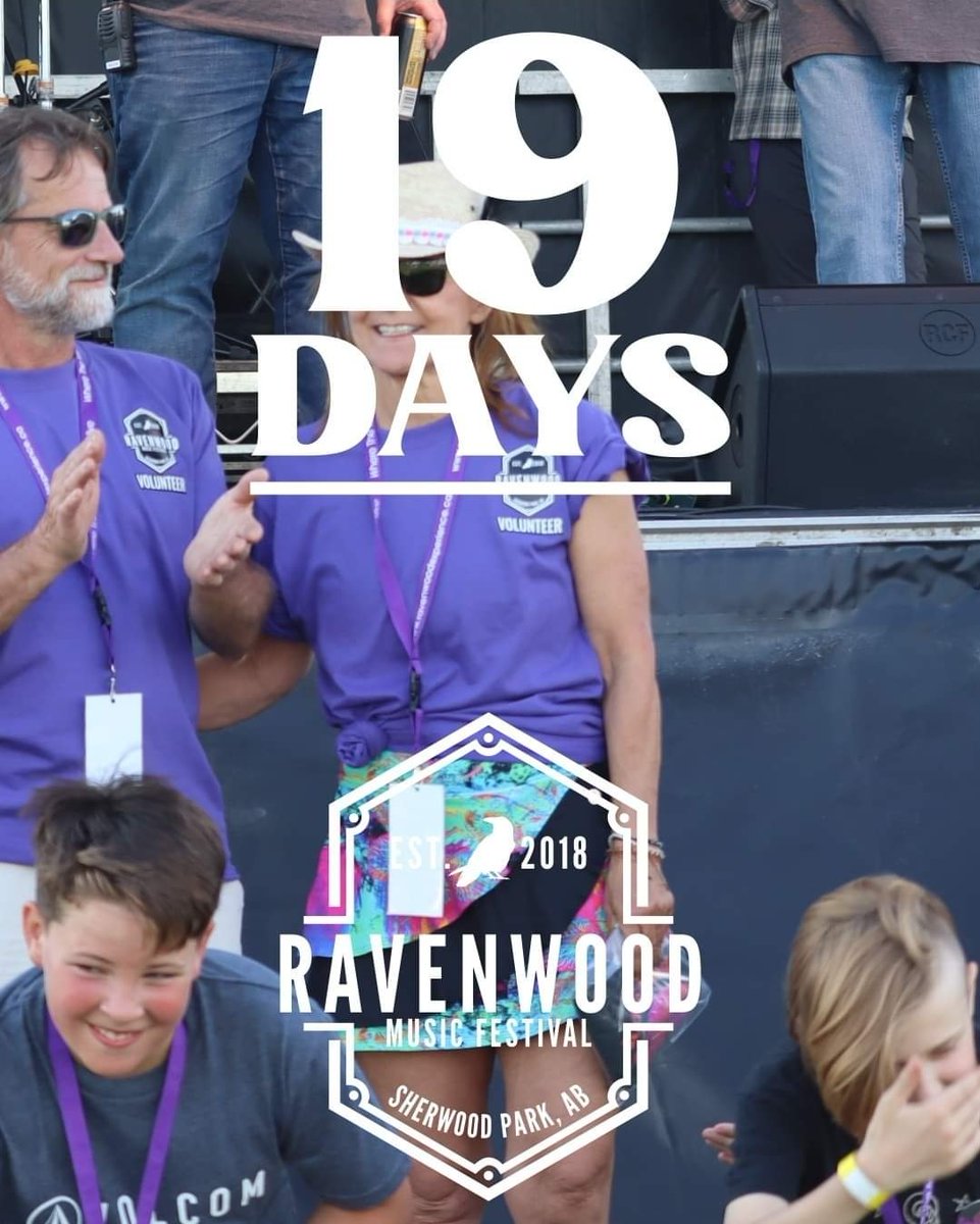 19 days to go! Thanks to all of the beauty volunteers that will be integral to the success of the @MusicRavenwood Music Festival! 

Tickets available at: ravenwoodexperience.com/tickets

#sherwoodpark #shpk #yeg #yegmusic #livemusic #volunteers #volunteersrock