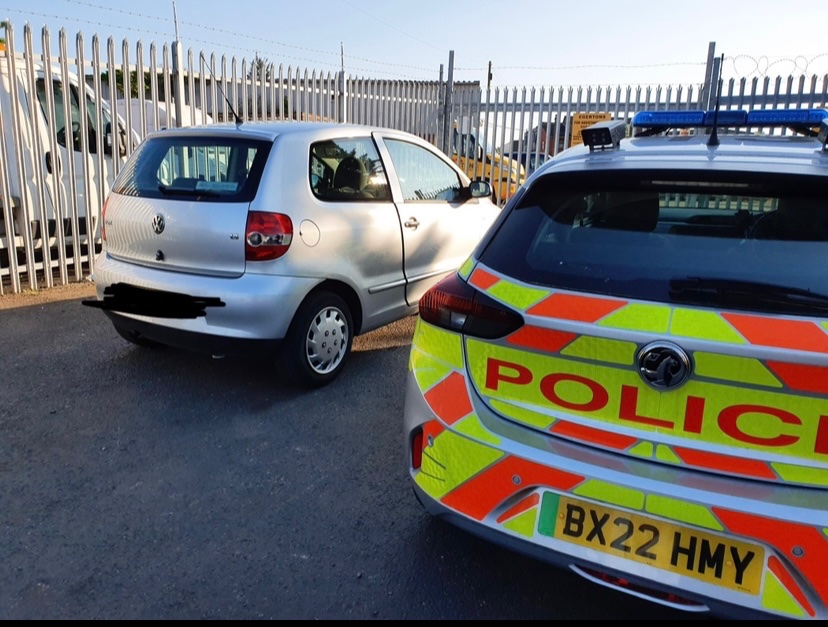 SheldonWMP's tweet photo. PC Lee and PC Groutage located this vehicle which was driving without insurance. Vehicle seized and driver reported!

#keepsheldonsafe https://t.co/TAGJmBeO5H