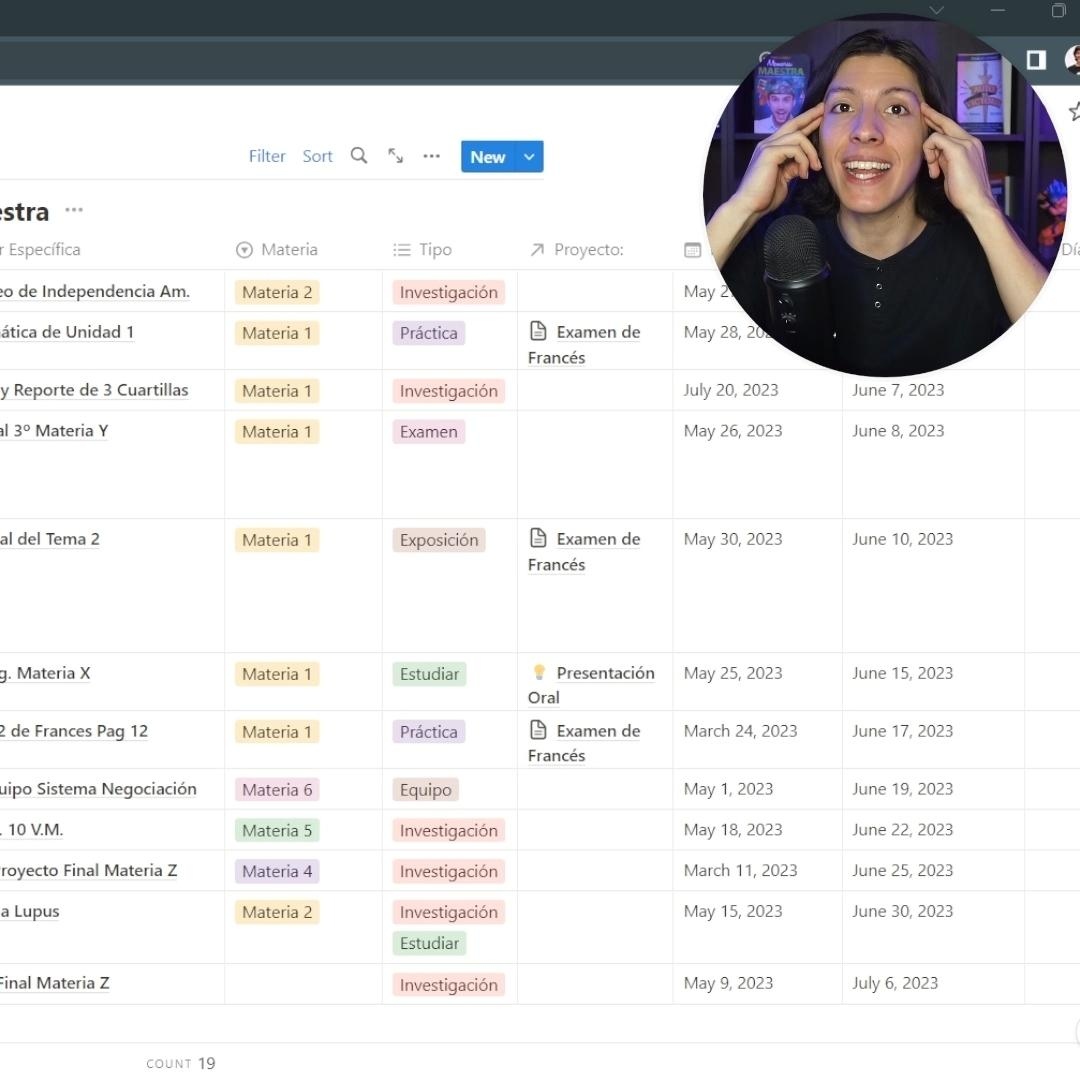 PabloLomeliMX's tweet image. 🔥¡Nuevo Video en el Canal! Mi Top 5 Formas de Usar #Notion para #Estudiar y ser #Productivos
👉️Acceso en: youtube.com/watch?v=IEhqEc…
Todo con ejemplos prácticos para que sea fácil de aplicar para ti.
¡Felices Aprendizajes!
#NotionEspañol #Estudiantes #Platzi @NotionEspa