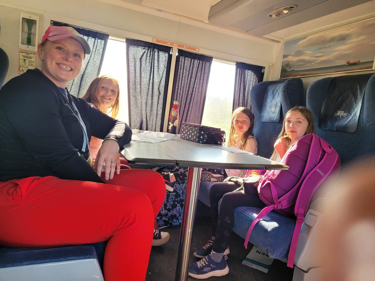 The 1st Tri County Embers from Elmsdale had a great adventure travelling from Truro to Halifax on a Via Rail train, and then on public transit from Halifax to the airport. The group learned a lot about various modes of travel around our province.