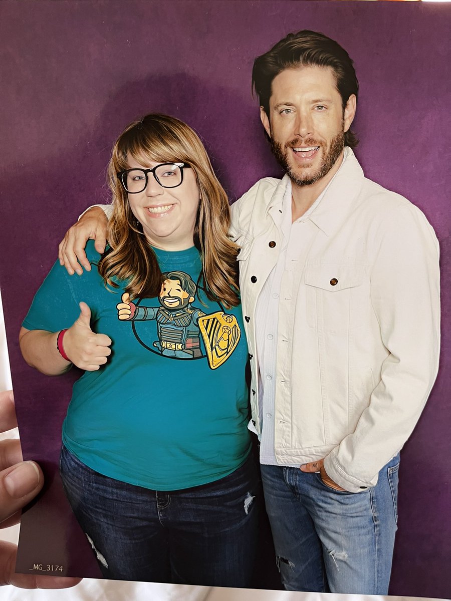 dugindeep96's tweet image. And my Jensen from yesterday #spncon