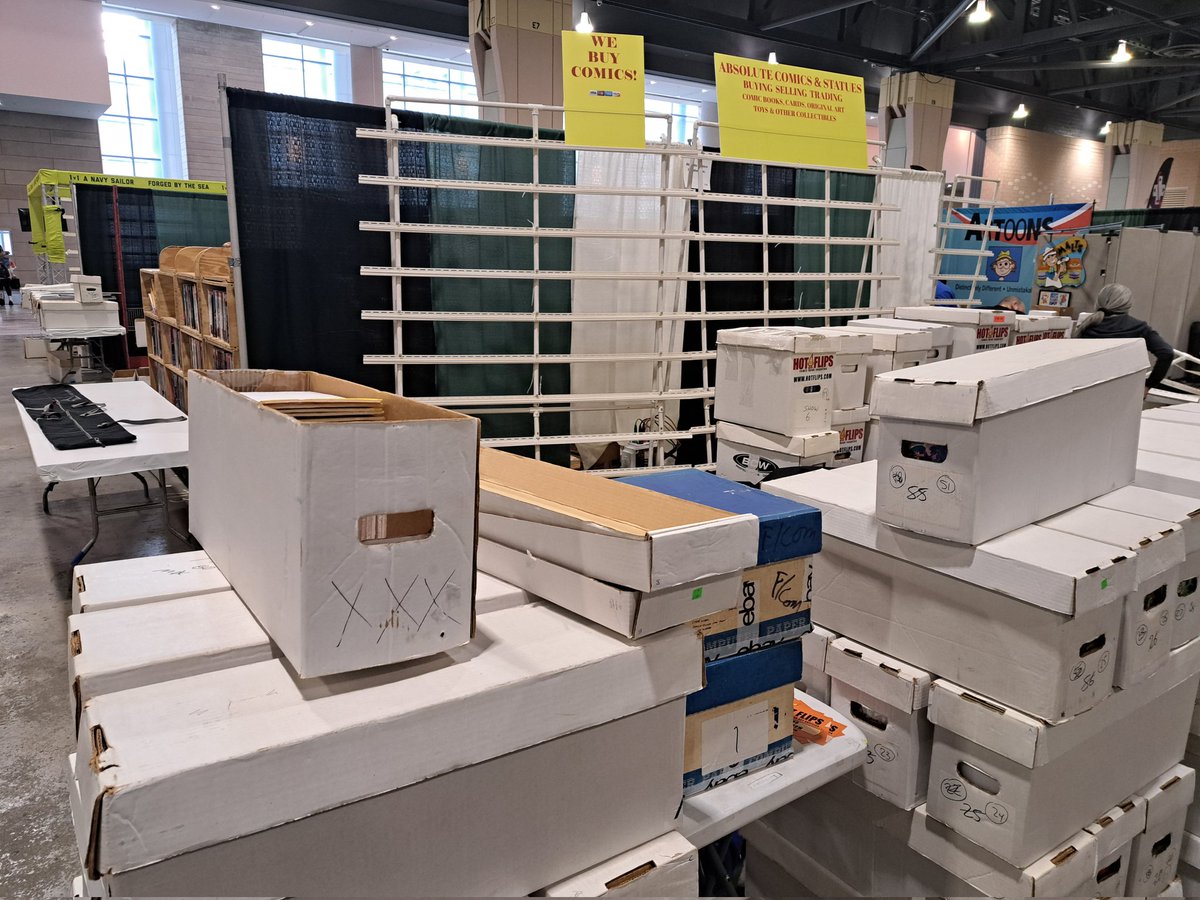 ComicsStatues's tweet image. That's it for @FANEXPOPhilly. See you next year!

#comicbooks #comics #comicboxes #fanexpo #fanexpophiladelphia #comicconvention #comiccon #absolutecomicsandstatues