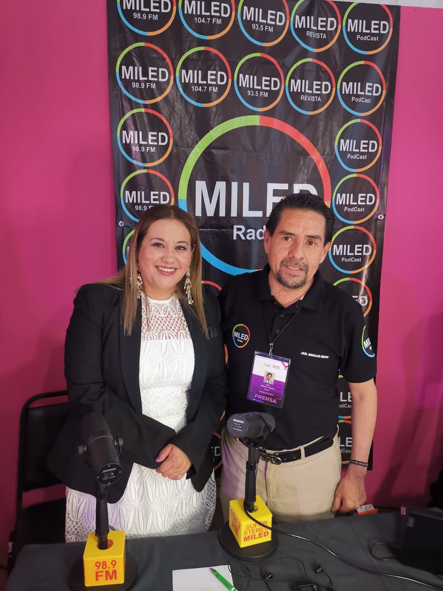 noticiasmiled's tweet photo. #Elecciones #GrupoMiled
Entrevista con Sandra López Bringas, Consejera Electoral del Estado de México.
Síguenos por las plataformas de Grupo Miled para estar al tanto de todo lo relevante a las Elecciones. https://t.co/IpGmwP5S8i