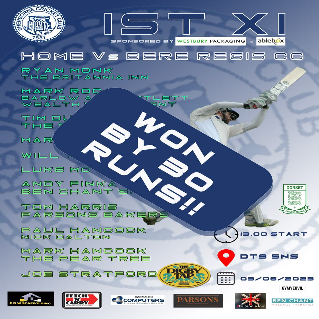 Sherborne CC tweet media