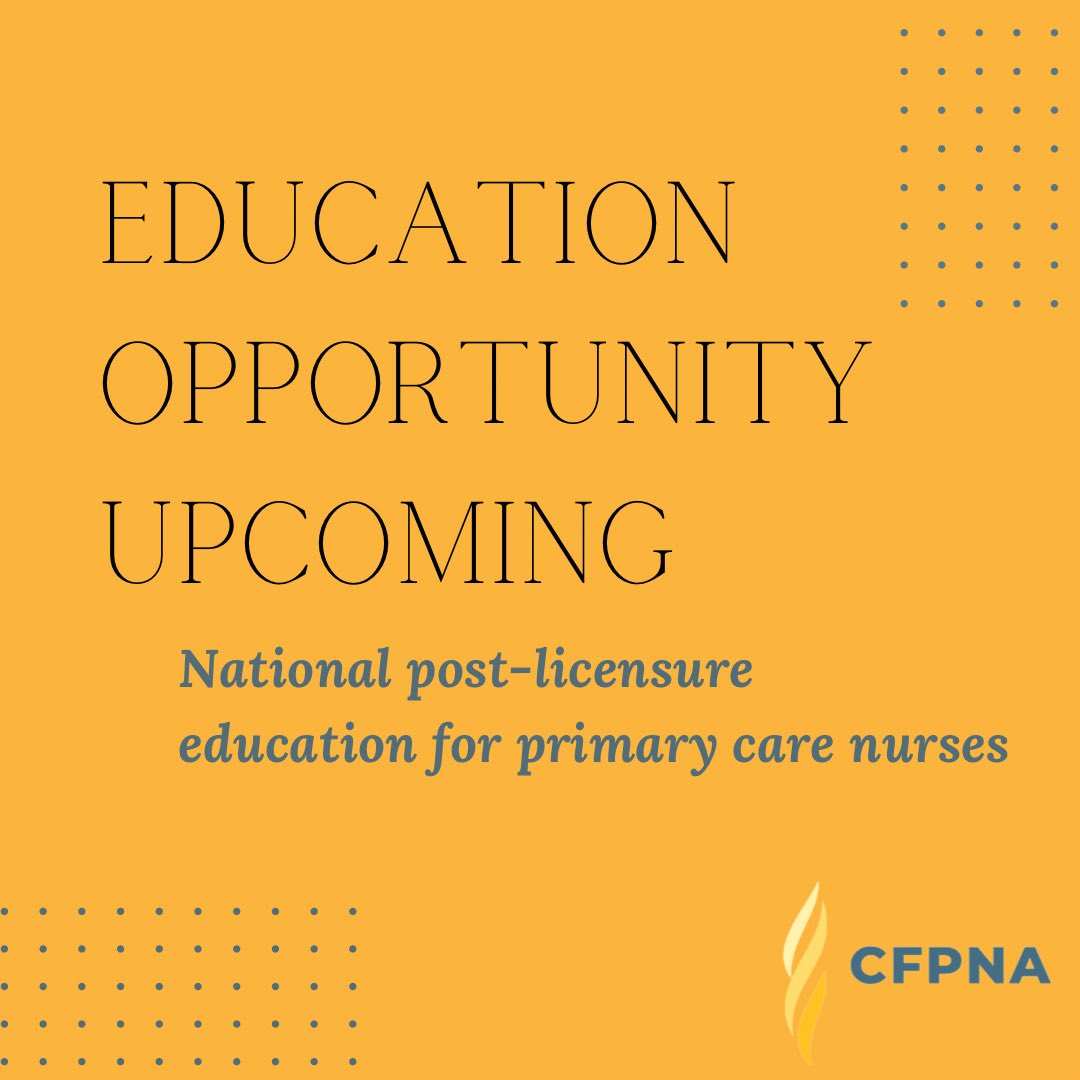 pcnc_iispc's tweet photo. 🛎️ Attention RNs in primary care 🛎️

Have you heard about the national post-licensure education program in development for RNs in primary care? 

We’re excited to share updates on this program with our members who will receive the first opportunity to take this program! https://t.co/53fqr8IZWd