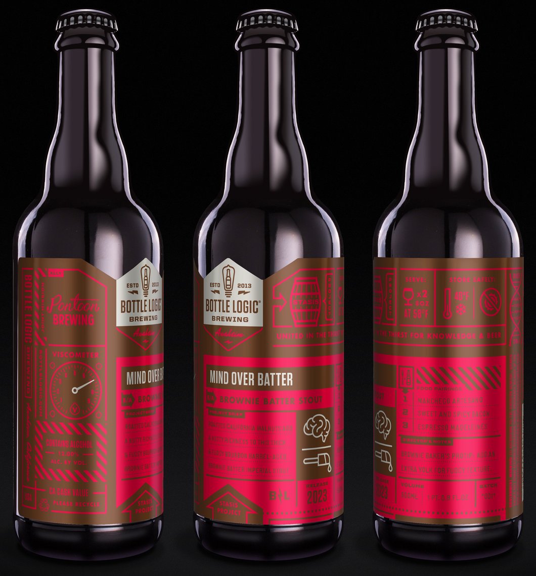 BeerPedia's tweet image. Bottle Logic / Pontoon - Mind Over Batter (2023) beer-pedia.com/index.php/news… #beerpedia #bottlelogicbrewing #pontoonbrewing #imperialpastrystout #bourbon #beernews #beerblog #newrelease #newlabel #craftbeer #μπύρα #beer #bier #biere #birra #cerveza #pivo #ol #olut #alus