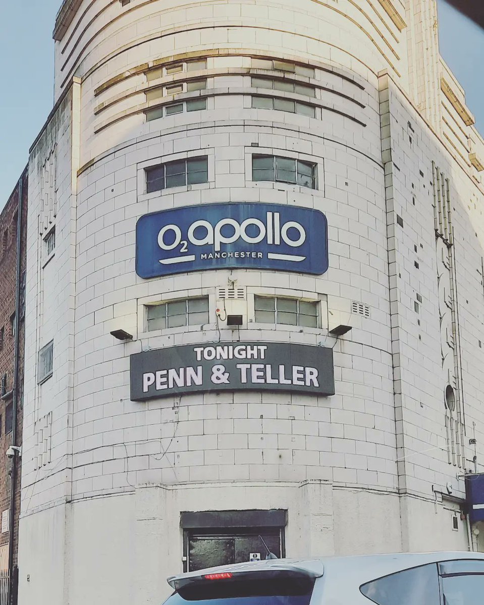 RSD_155's tweet photo. Growing up as a kid, I loved #PennAndTeller but never thought I'd be able to see them live! Tonight I did, and they were spectacular ✨️#Manchester #MCR #o2Apollo https://t.co/KV8FPgvz77