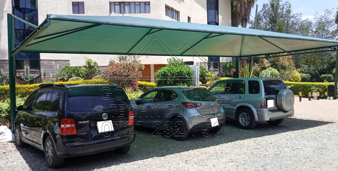 @scherargei From Golden car parking shades Nairobi Kenya we design fabricate and install durable quality shades at affordable prices 
Our products include carports carshades tents gazebos awnings canopies tarpaulins umbrellas screen fence extension car parking shades 
goldenshades.co.ke