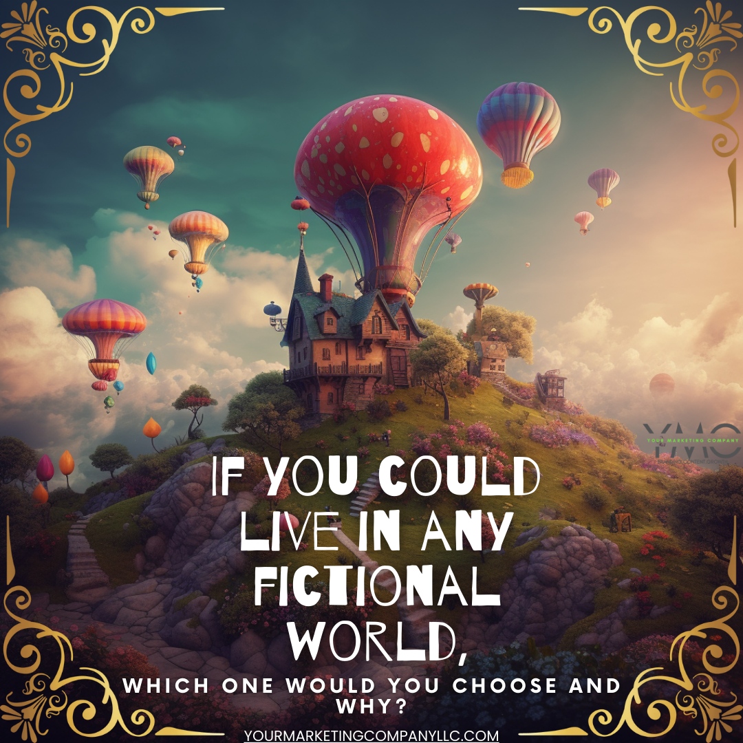 If you could live in any fictional world, which one would you choose and why? #FictionalWorlds #DreamerLife #ImaginaryRealms #FantasyEscapes #AdventureAwaits #DreamDestinations #EscapeToFiction #EnchantingWorlds #ImaginationStation #FictionalWanderlust #WhimsicalAdventures #Be...