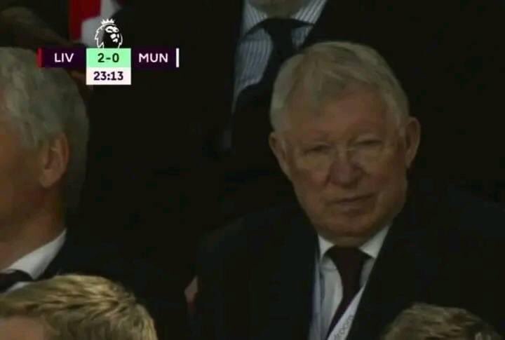 This man has seen alot😭😭

#ManchesterDerby Sir Alex