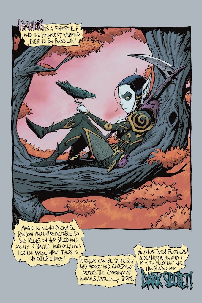 68 hours left to <a href="/Karlrich2469/">Karl Richardson</a>'s Kickstarter campaign.
Badd Luk is an awesome fantasy comic book featuring disgusting orcs, daring barbarians and beer.