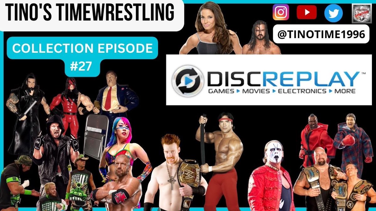Tino's Collection Episode # 28 Disc Replay Finds youtube.com/live/mfcCpyEPD… via @YouTube

NEWW EPISODE 🚨🚨🚨🚨

youtube.com/live/mfcCpyEPD…

#WWE #Collection #ActionFigures @TheBroKast @WrestlingCovers @TheUWPod @2SweetKyle @ApronBump @QTBowDown @wwttpod