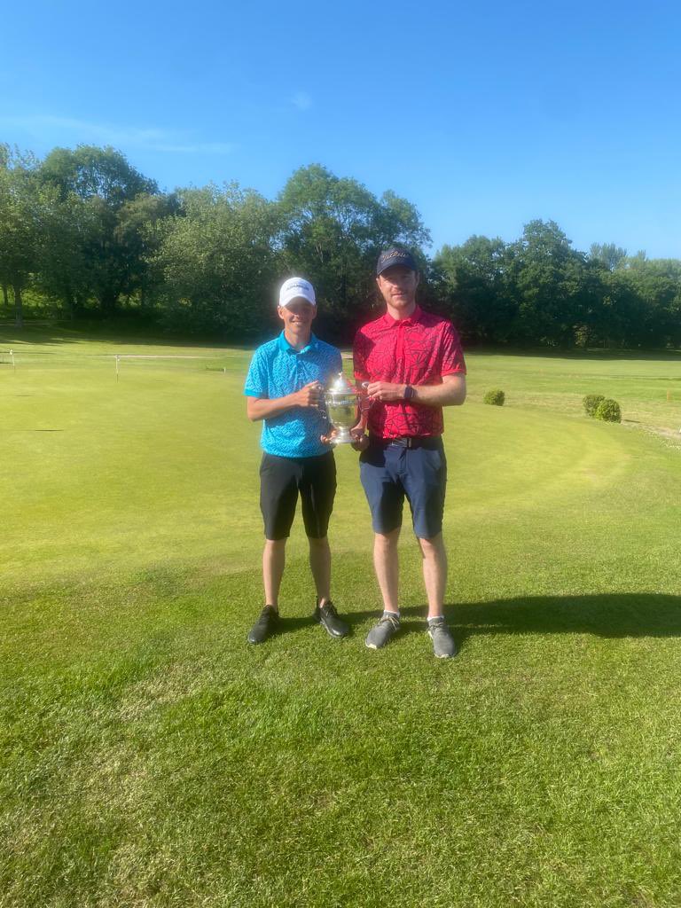 Fantastic day at WGC for the gruelling 36 Hole Coronation Cup. Huge congratulations to the winners A Jones &amp; B Skidmore with a great score of 140 to win by 0.5. Course was looking stunning <a href="/GreensMalvern/">Malvern Greens</a>