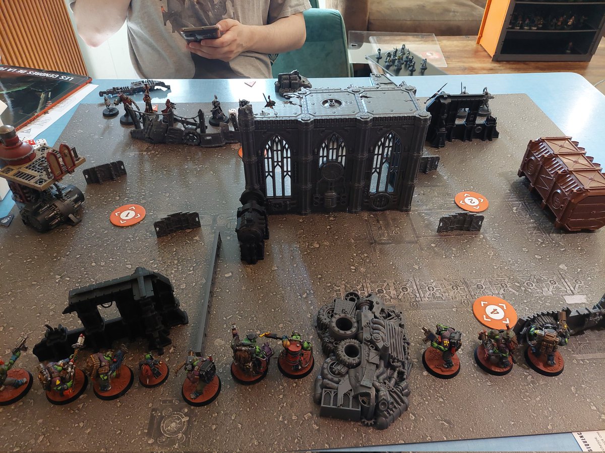 First games with my kommando kill team. #warhammer40k #warhammer40k #killteam #ithurts