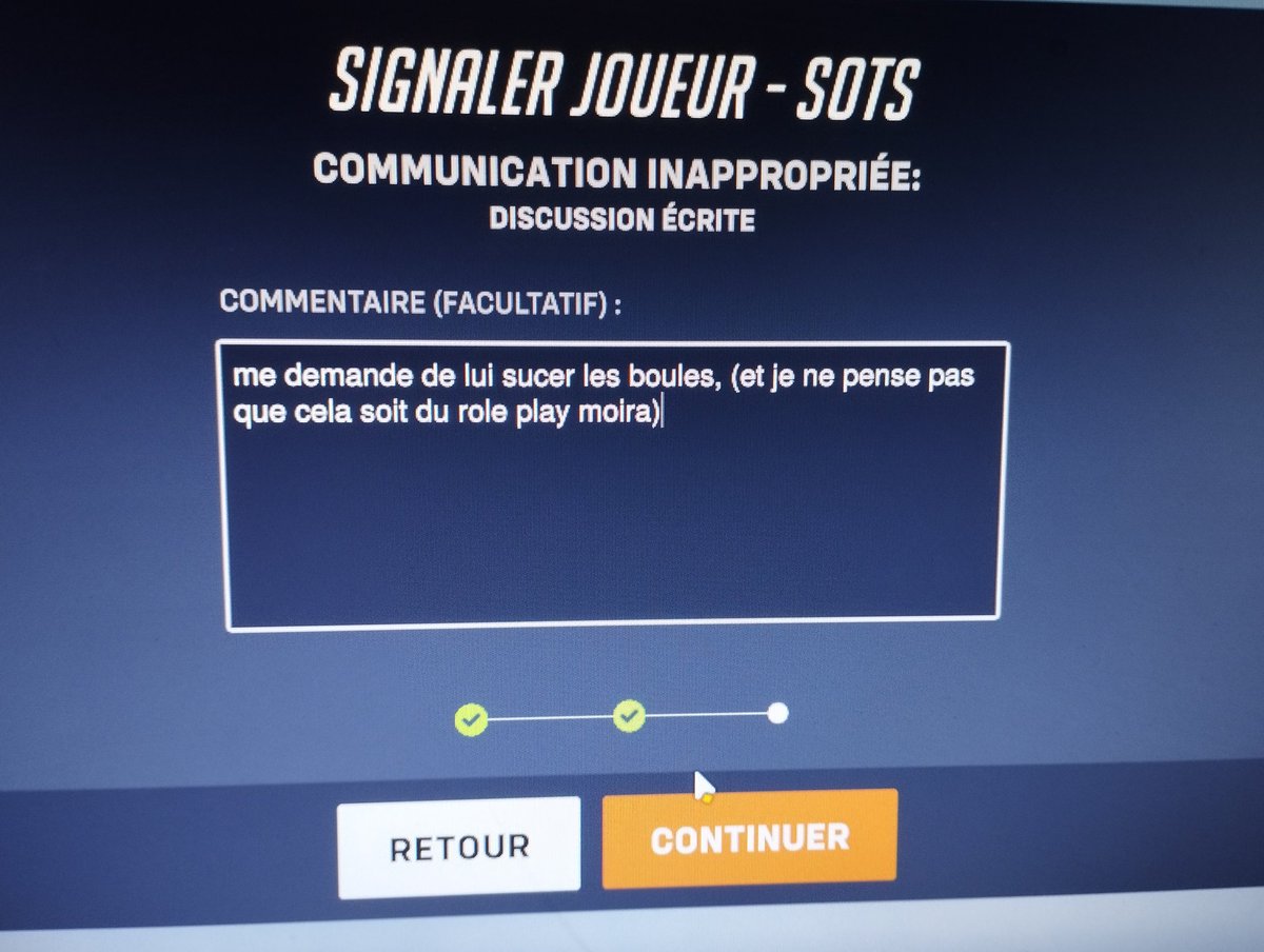 Morigan20's tweet photo. Jpp parfois ... #Overwatch2 #toxicplayer https://t.co/5t0UNsYMKA