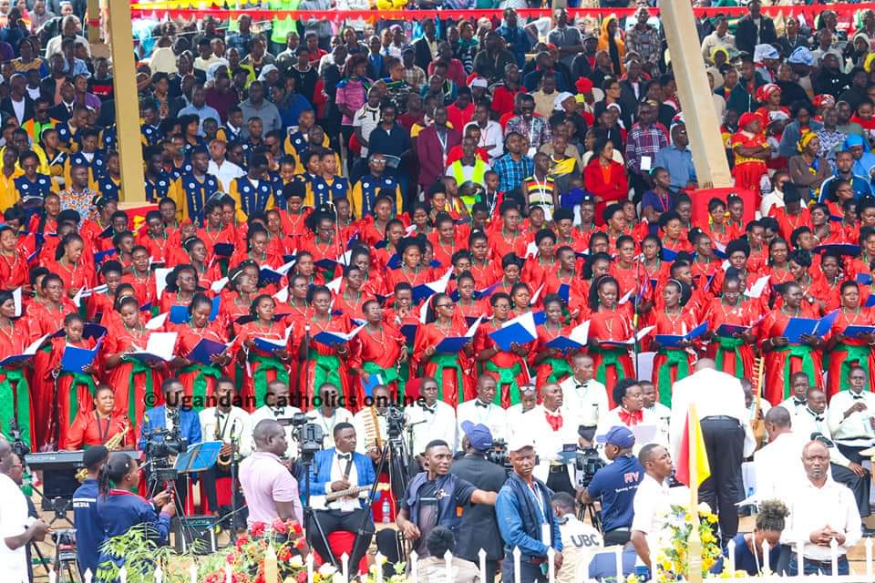 Ugandan Catholics Online on Twitter "In Pictures; Jinja Diocesan Choir which Animated Uganda