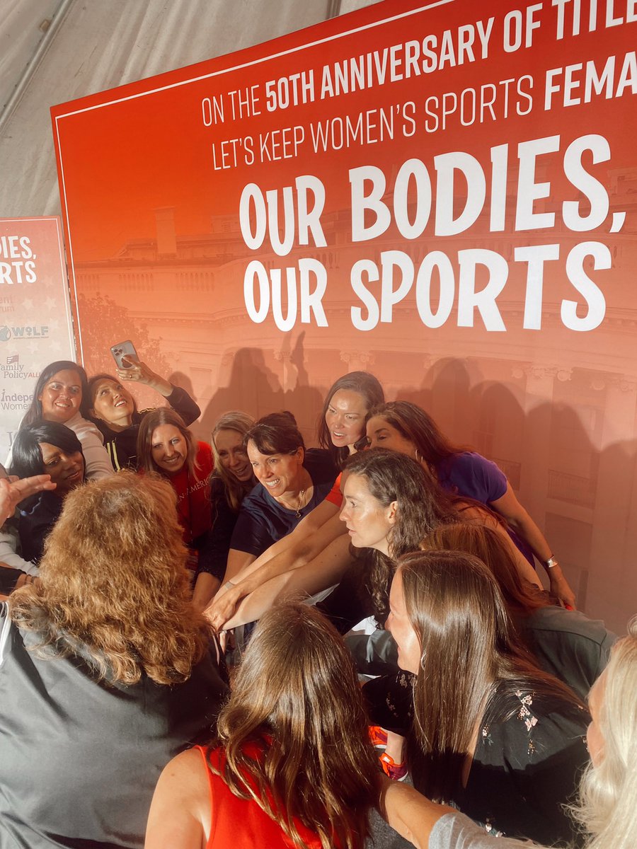 The community of strong women speaking up against male participation in girls sports is unmatched. 

This is real girl power :)