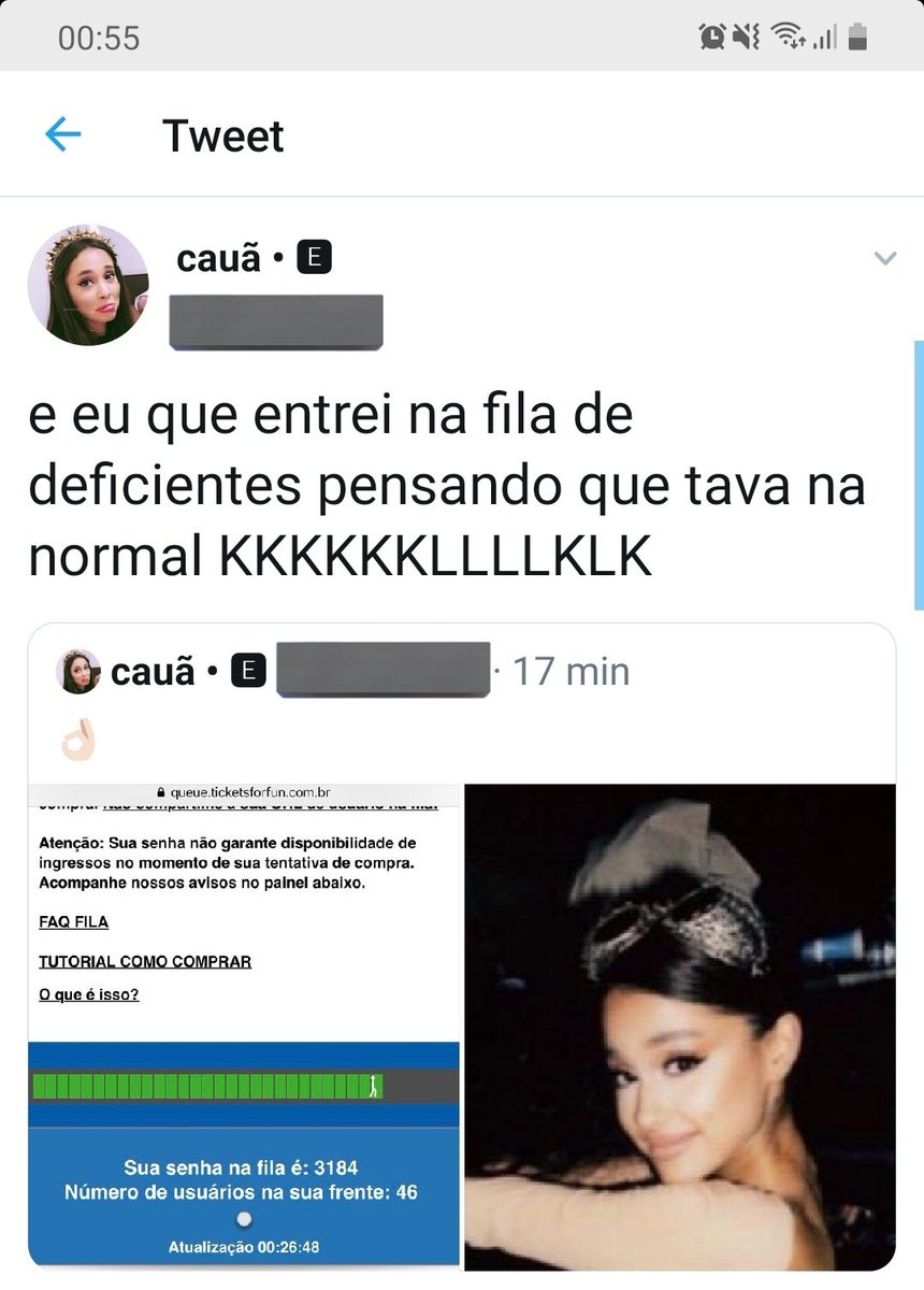 folkloser's tweet image. 3 - IMPORTANTÍSSIMA 🚨:

EXISTE UMA FILA PREFERENCIAL PARA PESSOAS PCDs!
então fiquem atentos sobre isso, porque se você entrar na fila de PCD (e não for) você obviamente vai comprar ingresso de PCD e na entrada do show se não comprovar vai pagar a outra metade do ingresso.