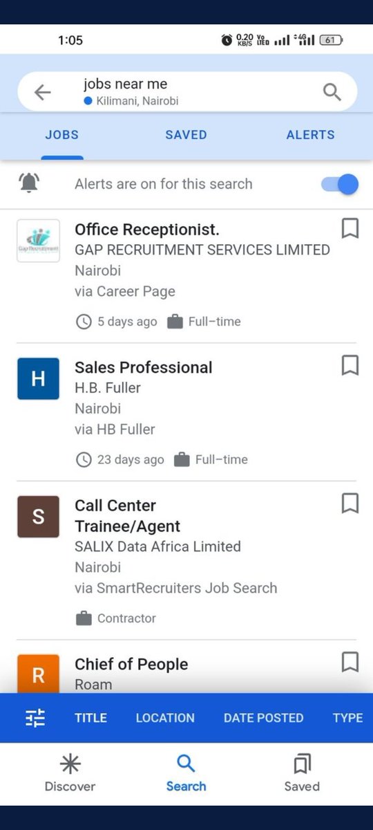 BrianOnganda2's tweet photo. Guy's, good news! Google has a new
feature for you where you Google jobs
that you're Interested in at your comfort.
using this link https://t.co/g8JsuiIubm to
subscribe to Google job alerts and turn
on notifications alert.
#SearchNiLife #SearchlsLife
#FindWithGoogle https://t.co/3FOSAedxQ2