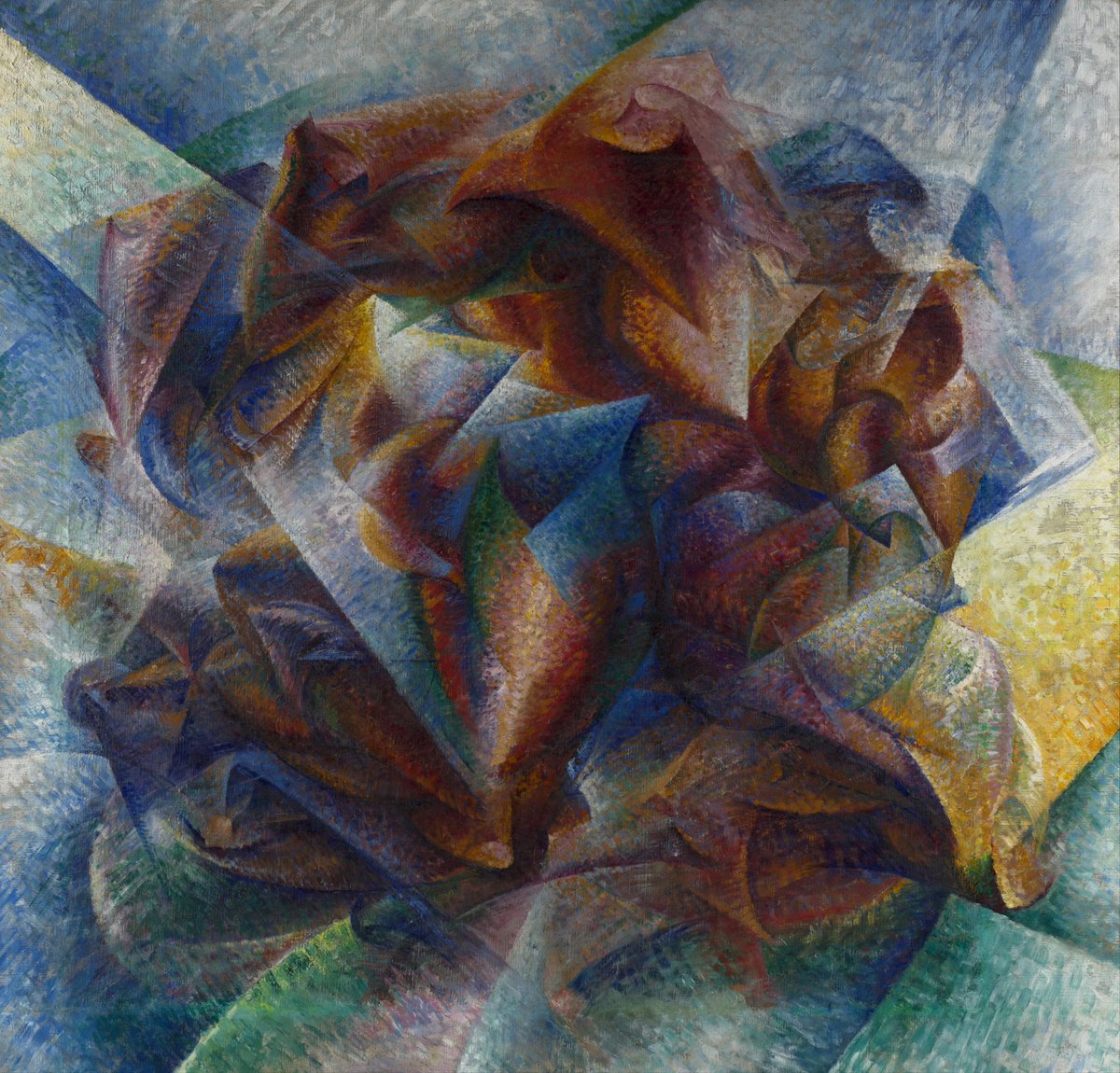 Umberto Boccioni’s “Dynamism of a Football Player” (1913) @MuseumModernArt #art #twitart